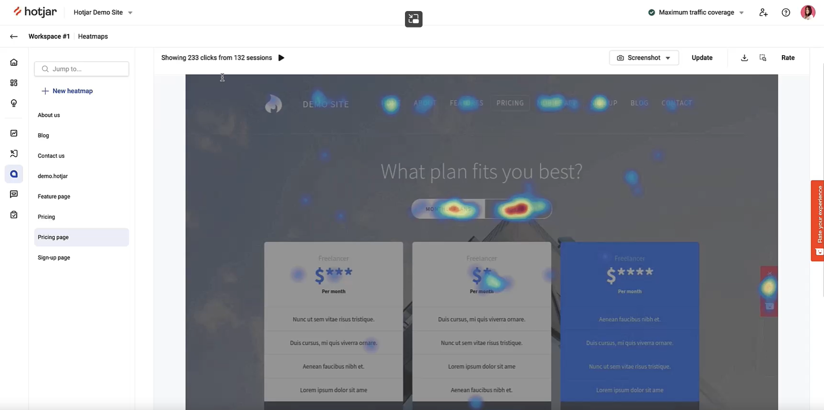 hotjar-osb software-heatmaps
